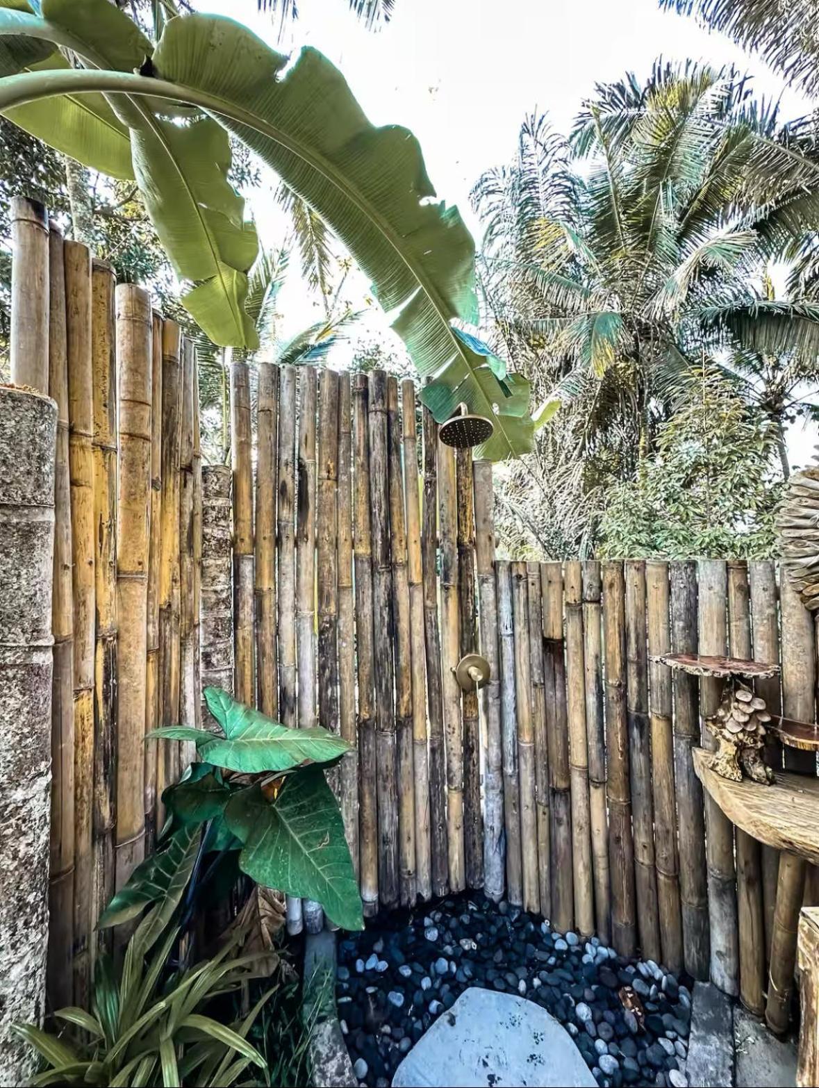 Kawig Bamboo House - Ricefield View, Eco Bamboo Home Tampaksiring Buitenkant foto